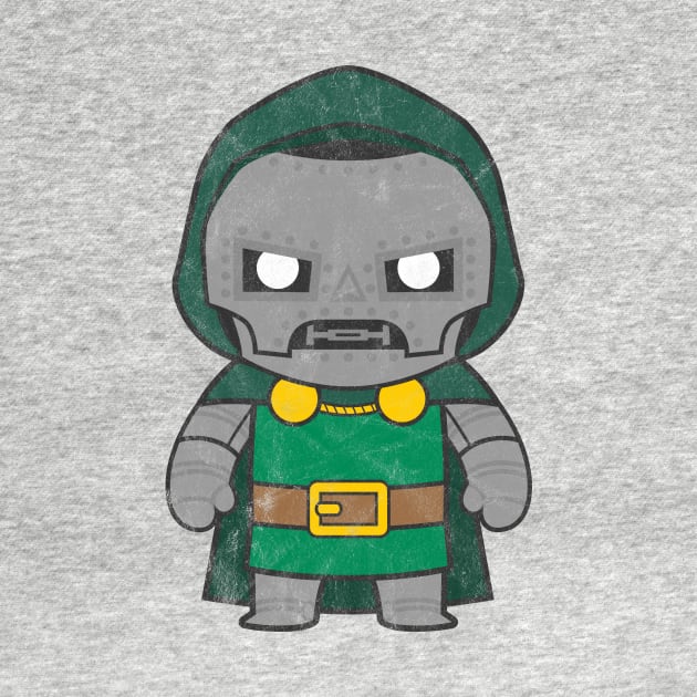 Kawaii Doctor Doom by gabradoodle